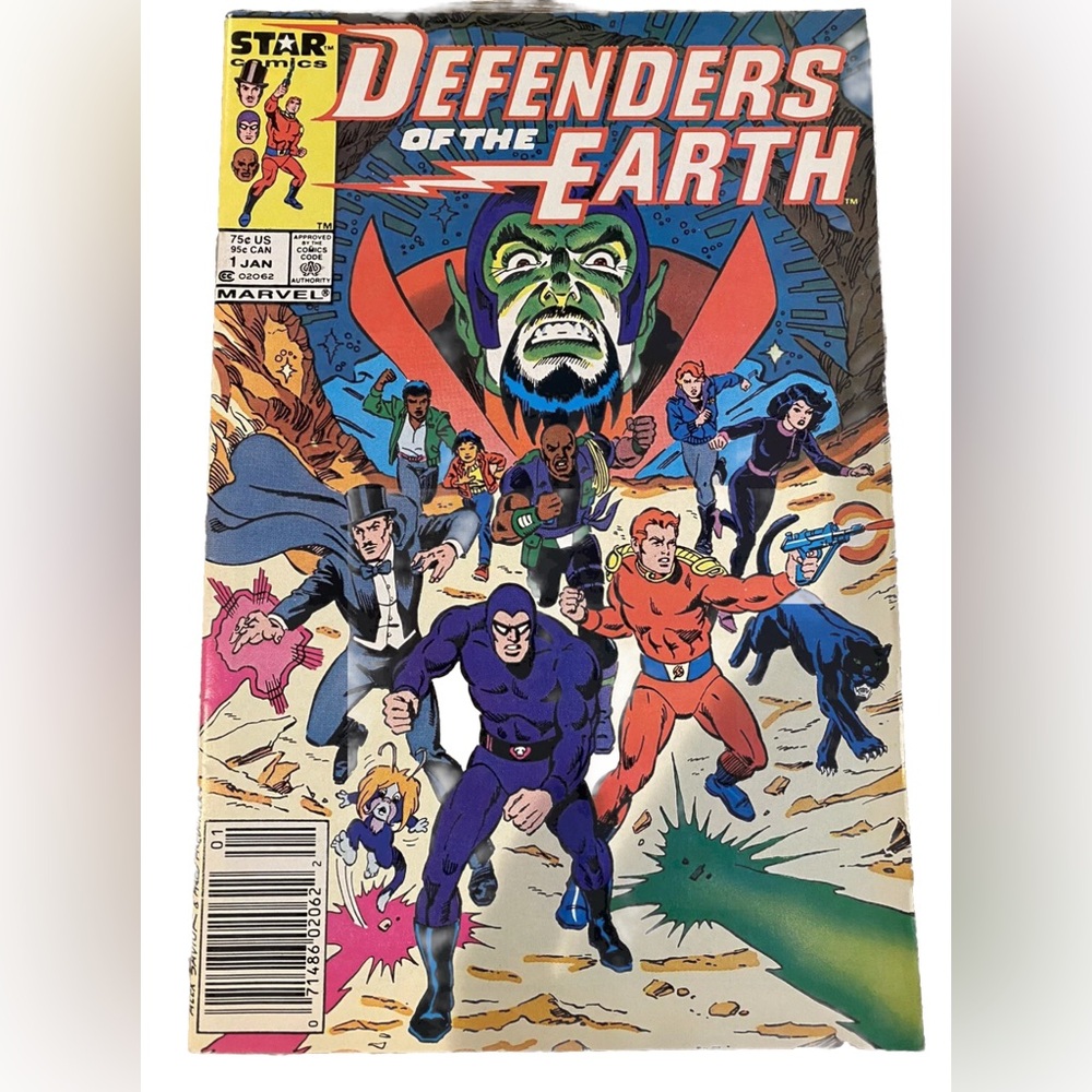 Defenders of the Earth #1 Star Comics 1987 Mandrake Phantom Flash Gordon